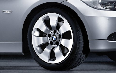 BMW auténtica 8jx17 star-spoke 158 Llanta de aleación rueda (36 11 6 775 596)