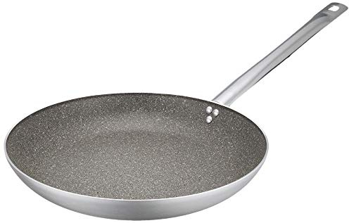 Ballarini Professionale Granite 2802.36 Padella Svasata Bassa, Alluminio, Grigio, 36 cm