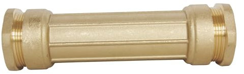 SOMATHERM PER TE - manicotto riparazione ottone per tubo D25 EP - tecnologia di montaggio unidirezionale assicurare la corretta installazione del collegamento