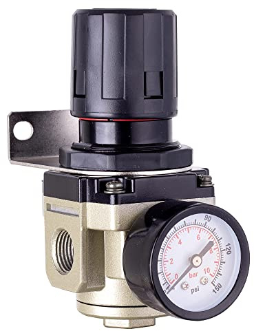 TC TECHNIC Riduttore per il filtro dell'aria, strumento affidabile per facilitare il lavoro, massima pressione di esercizio 10 bar, flusso d'aria max. 4000 l/min dimensione filettatura 3/4 (~24 mm)
