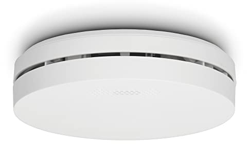 Alecto SA300 - Kompaktes Design-Rauchmelder mit 10-Jahres-Batterie - Feuermelder - Weiß