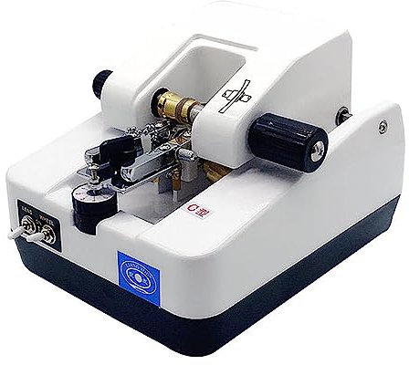 LBMED Optical Glasses Slotting Machine, Automatic Optical Lens Groover with Adjustable Angle and 7 Levels Depth (0-0.7cm), Slot Width 0.65mm and Grooving 60S, for 1.5-11mm Lens Thickness