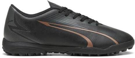 PUMA Men's Attacanto Turf Trainer Sneaker, Black-Copper Rose, 11 UK