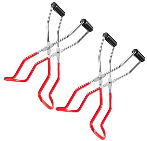 HEMOTON 2piezas Pinzas Para Latas y Clips Para Biberones Herramientas De Cocina Antiescaldaduras Recogedor De Botellas