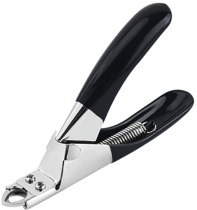95sCloud-1 Krallenschere für Hunde, Katzen, Kaninchen, Hasen & Meerschweinchen Krallenzange Krallenpflege für Haustiere Nagelknipser Mit Sicherheitsschutz (Black, One Size)
