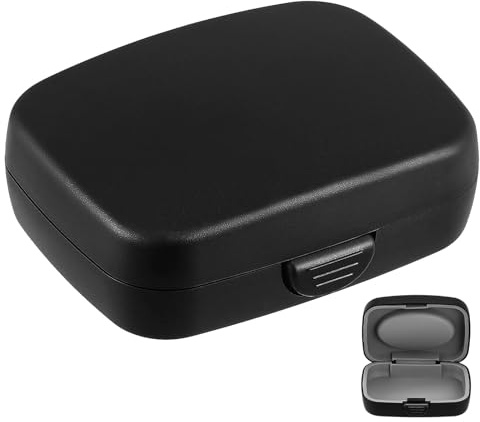 TIDTALEO Estuche Pequeño Portátil para Caja de Protección a Prueba de Golpes para Caja de Almacenamiento Ligera para Viaje y Uso Diario Protector Compacto