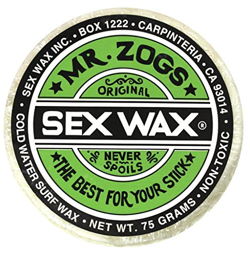 Mr Zogs Original Sexwax - Cool Water Temperature Coconut Scented (White)