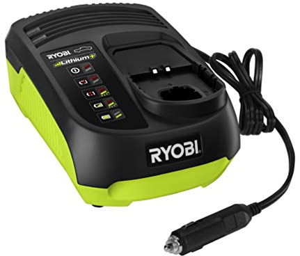 Ryobi RC18118C 18V One+ in-Car Battery Charger - Hyper Green