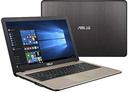 ASUS VivoBook X540NA-GQ052T 15.6 HD Laptop Intel Pentium N4200 Processor, 4GB RAM, 1TB HDD, Windows 10 Home - Brown