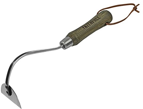 Faithfull Prestige Stainless Steel Onion Hoe with Ash Handle