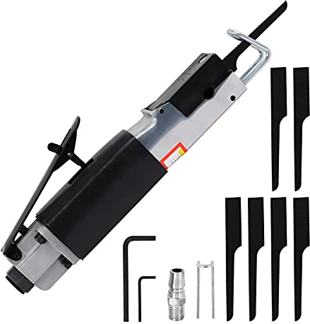 ORIENTOOLS Corpo Aria SawPneumatic Tool 90psi Sega alternativa 8500BPM Corpo Aria Sega Filettatura di Ingresso 1/4  Sega Corpo Aria Nero