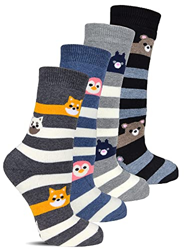 Frostfighter Damen Thermosocken (6x Paar) Wintersocken Ski Vollfrottee Innenfutter (35-38)