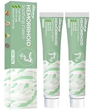 2Stück Deutsche Koltax Hämorrhoiden-Linderungscreme, Hämorrhoiden-Creme,Koltax Natürliche pflanzliche Hämorrhoiden-Salbe, Hämorrhoiden- und Fissuren-Salbe,Effektive Linderung von Schmerzen