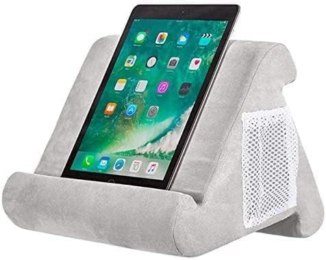 ROXANEPIG Support pour oreiller pour tablette, support pour canapé, lit, compatible avec iPad, tablettes, liseuses, smartphones, livres, magazines, rouge