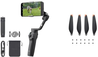 Estabilizador para teléfono Inteligente DJI OSMO Mobile 6 y hélice para Drones DJI