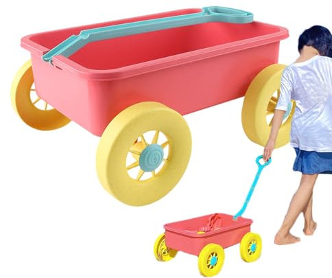 Carrido de playa para niños, juguete de carrito de playa Play de playa al