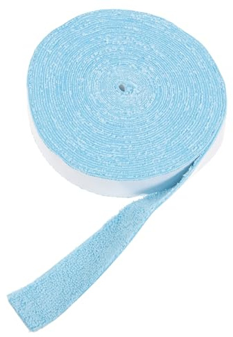 SOPOTUTU Ruban Grip de Raquette Antidérapant Absorbant la Transpiration pour Tennis Badminton Fibre Protection Poignée