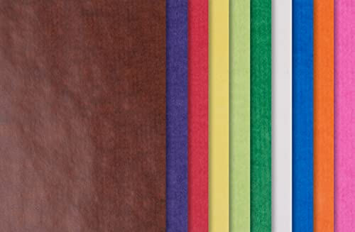 Folia Transparentpapier (Drachenpapier) 42g/m², 50x70cm, 100 Bogen gerollt, farbig sortiert