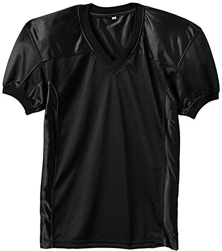 Full Force Herren Trikot Profi Football Shirt Gamejersey BK, schwarz, 4XL, FF0208090217