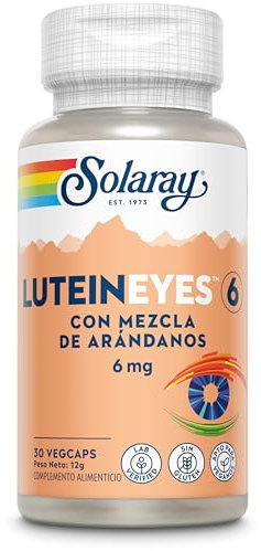 Solaray Lutein Eyes 6mg | Luteína | 30 VegCaps