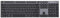 TELLUR Shade Kabellose Tastatur, Bluetooth Tastatur, 3 Geräte Gleichzeitig Verbunden, QWERTY USA-Layout Funktastatur, Schlankes Aluminiumgehäuse, Integrierter Akku, MAC, Win, IOS, Android, Grau