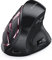 Seenda Ergonomic Mouse Wireless, Rechargeable Vertical Mouse for Multi-Purpose (BT3.0/5.0/2.4GHZ), Ergonomic Mouse Bluetooth for Laptop/PC/Smart TV/Mac/Smartphone/Tablet/iPad - Black and Rose Gold