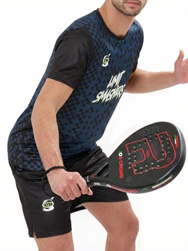 FRYMA Completo Padel Uomo Tennis Taglia XL Abbigliamento Sportivo Limited Edition Maglia e Pantaloncini con Tasche per Palestra/Calcio Tecnologia Dry Fit in Tessuto Premium Traspirante e Anallergico