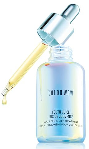 Color Wow Youth Juice Collagen Scalp Treatment, Kopfhautserum mit Kollagen, Haarwachstum Serum stärkt das Haar, spendet Feuchtigkeit, für kräftiges Haar, 50ml