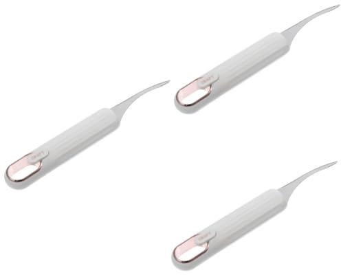 Amosfun 3 Piezas Implemento de Cable de camarón pelador de gambas camarones peladores portátiles Pelador langostino Pelador gambas Limpiador de camarones Profesional Suministros de Cocina