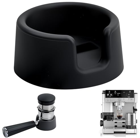 Alfombrilla de Silicona para Tamper de Café Espresso, Base Antideslizante Resistente al Calor para Preparación de Café en Casa y Profesional