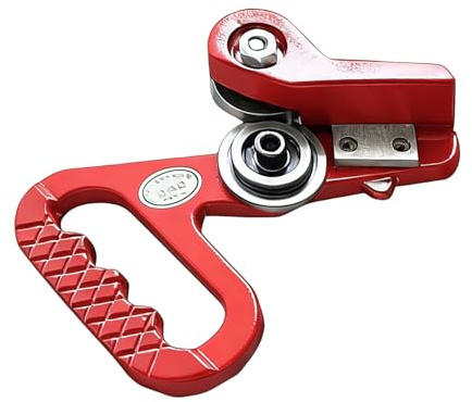 Gazocua Cisaille À Tôle Métallique, Outil à Double Roue Traction Manuel Robuste avec Réglage de Tension, Outils De Découpe Pour Toitures Métalliques, Pour Acier, Fer-Blanc, Aluminium, Carton Et