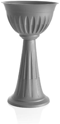 Bama 31903 Columna Maceta, Gris, 30x43x74,5 cm