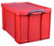 Really Useful Aufbewahrungsbox aus Kunststoff, 84 l, Rot