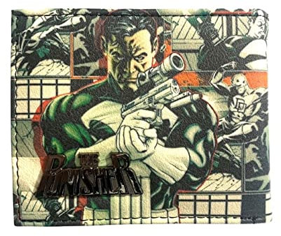 Punisher Gun Billfold Wallet