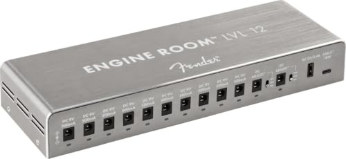 Fender Engine Room LVL12 Isolated Pedalboard Power Supply 12 Outputs