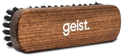 Geist. Spazzola per la Pulizia di Pelle e Tappezzeria, Grande, per Dettagli di Sedili Auto, Divani, Alcantara, Interni Auto, Mobili, Stivali, Scarpe, Borse e Altro