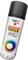 Lackspray Acryl Sprühlack Prisma Color RAL 9005M Schwarz matt, 400ml + Bisomo Sticker