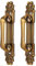 Ejoyous Antique Door Handles for Internal External, Vintage Brass Push Pull European Style Cabinet Cupboard Wardrobe Appliance Handles 6.5x1.2x1.4in