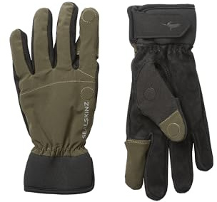 SEALSKINZ | Stanford | Unisex Waterproof All Weather Goatskin Suede Sporting Glove | Outdoor Activities | Sporting Glove