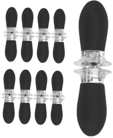 JOINPAYA Fourchettes à Maïs Set de 9 Paires en Acier Inoxydable Réutilisables Design Sécurisé Multifonction pour Barbecue, Picnic Cuisine Quotidienne