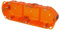 Legrand 080103 Boîte Multimatériaux Batibox 3 Postes 6 à 8 Modules Montage Vertical ou Horizontal, 40mm Profondeur, Orange, Lot de 1