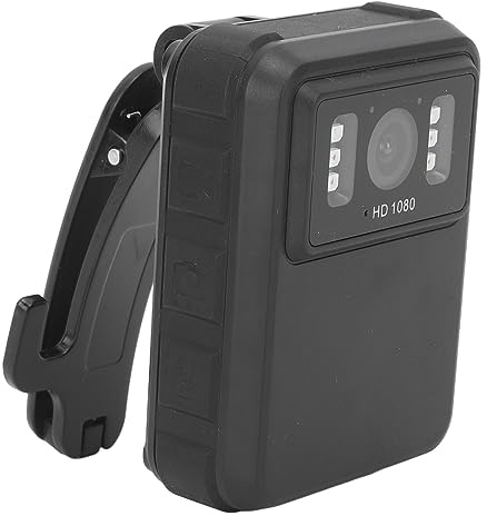 Pyhodi Caméra étanche 2K Ultra HD avec Grand Objectif Grand Angle, Batterie Longue Durée, Légère et Pratique, Enregistrement Sportif, Caméra Vidéo Circulaire, pour Caméra de Sport en