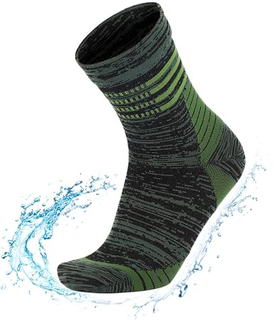 RANDY SUN Calcetines Impermeables para Mujeres y Hombres Impermeable Transpirable Resistente al frío,Deportes Acuáticos al aire libre Ciclismo Senderismo Trail Remo Pesca Esquí,1 par