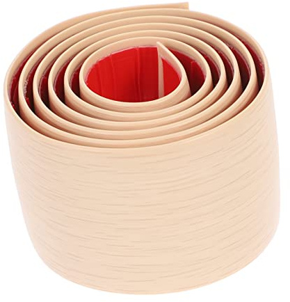 HOMSFOU Moldura De Borde De Alfombra Listón De Transición Para Umbral De Suelo De Pvc Resistente Arañazos Fácil De Limpiar