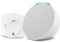 Echo Pop | Blanco + WiZ Enchufe Inteligente, compatible con Alexa - Kit de inicio de Hogar digital