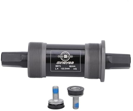 ENGWE MTB Movimento Centrale Quadrato per Bicicletta, per Mountain Bike, Bici da Strada, Fat Bike, 68 mm x 110,5/113/118/120/122,5 mm (68 x 122,5 mm)