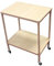 Søstrene Grene Tisch mit Rollen / Rollwagen / Transportwagen Rolling Table (lachs)
