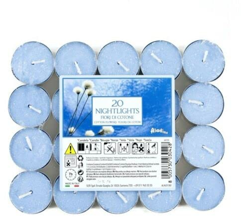 Marco Paul 20 x frisch duftende Teelichter – Vanille, Baumwolle, Beeren, Kerzen, Duftteelichter, 7 Stunden Brenndauer, Teelicht, Duftkerzen, lange Brenndauer, Geschenk, Heimdekoration, Beleuchtung