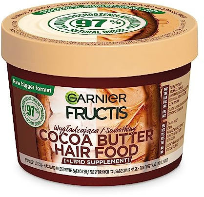 Garnier Fructis Hair Food Cocoa Butter Maske für Kräusel- und widerspenstige 400ml