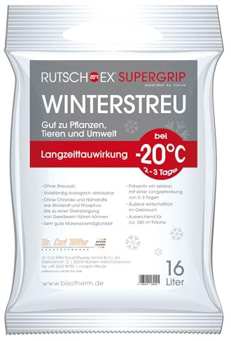RUTSCH-EX Supergrip 1x16l Winterstreu mit Auftauwirkung salzfrei Streumittel (1)